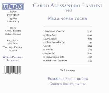 CD Carlo Alessandro Landini: Missa Novem Vocum 557485