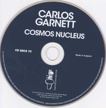 CD Carlos Garnett: Cosmos Nucleus 437690