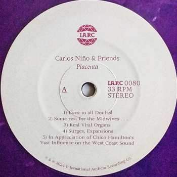 2LP Carlos Niño & Friends: Placenta CLR | LTD 566068