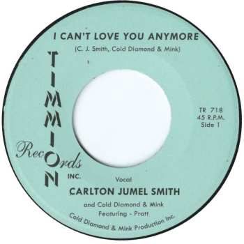 Album C.J. Smith: I Can't Love You Anymore