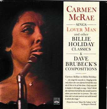 Album Carmen McRae: Sings Lover Man And Other Billie Holiday Classics & Dave Brubeck's Compositions