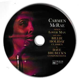 CD Carmen McRae: Sings Lover Man And Other Billie Holiday Classics & Dave Brubeck's Compositions 650940