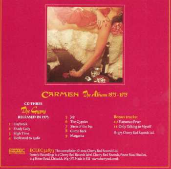 3CD/Box Set Carmen: The Albums 1973-1975 593578