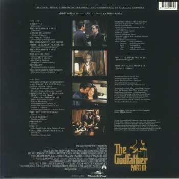 LP Nino Rota: The Godfather Part III (Music From The Original Motion Picture Soundtrack) CLR | LTD 614124