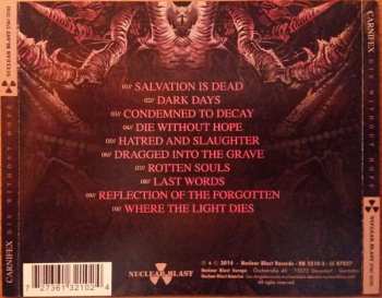 CD Carnifex: Die Without Hope 9704