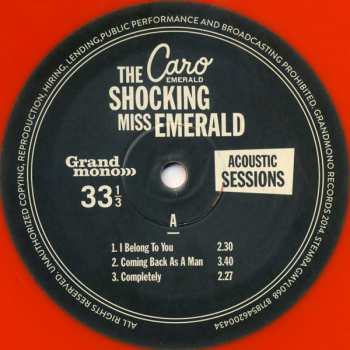 LP Caro Emerald: The Shocking Miss Emerald (Acoustic Sessions) LTD | NUM | CLR 397932