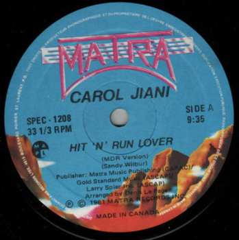 Album Carol Jiani: Hit 'N Run Lover