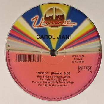 LP Carol Jiani: Hit 'N Run Lover / Mercy (Remix) 545993