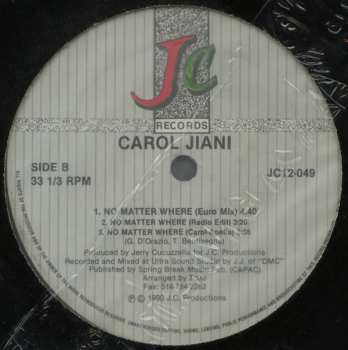 LP Carol Jiani: No Matter Where 557269