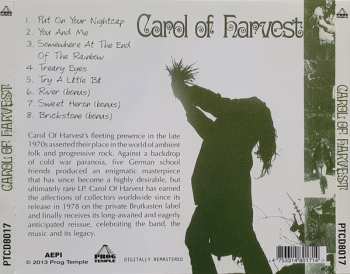 CD Carol Of Harvest: Carol Of Harvest 512623