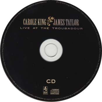 CD/DVD Carole King: Live At The Troubadour 447870