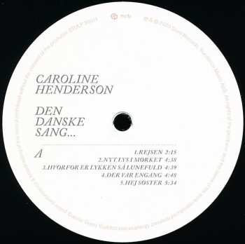 LP Caroline Henderson: Den Danske Sang... 131406