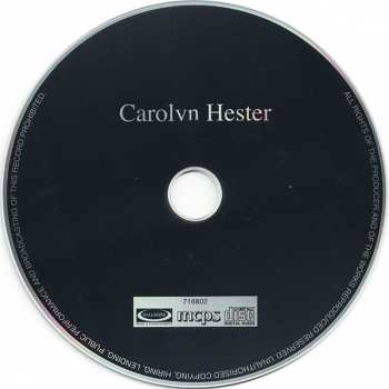 CD Carolyn Hester: Carolyn Hester 391653