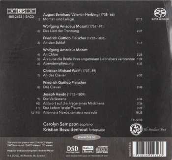 SACD Carolyn Sampson: Trennung. Songs Of Separation. 564293