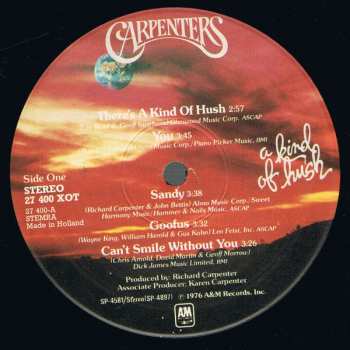 LP Carpenters: A Kind Of Hush 644459