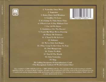 CD Carpenters: Carpenters Gold: Greatest Hits 437114