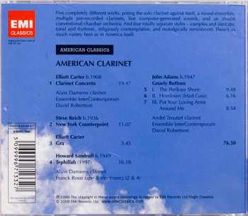 CD Elliott Carter: American Clarinet 620411