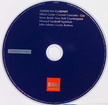 CD Elliott Carter: American Clarinet 620411