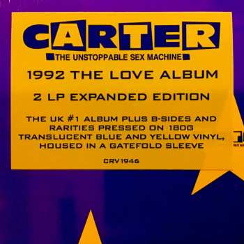 2LP Carter The Unstoppable Sex Machine: 1992 The Love Album CLR 562744