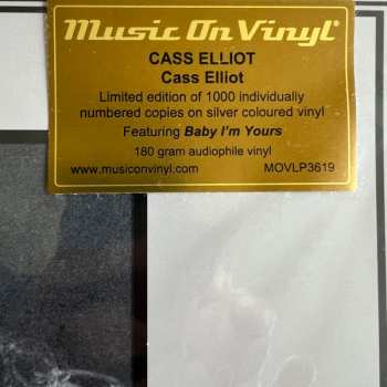 LP Cass Elliot: Cass Elliot CLR | LTD | NUM 554409