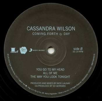 2LP Cassandra Wilson: Coming Forth By Day 564664