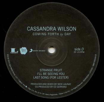 2LP Cassandra Wilson: Coming Forth By Day 564664