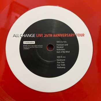 3LP Cast: All Change Live 25th Anniversary Tour LTD 501725