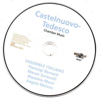 CD Mario Castelnuovo Tedesco: Chamber Music 559506