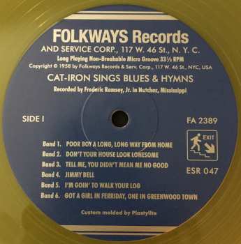 LP Cat Iron: Cat-Iron Sings Blues And Hymns LTD 565397