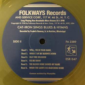 LP Cat Iron: Cat-Iron Sings Blues And Hymns LTD 565397