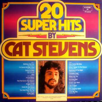 LP Cat Stevens: 20 Super Hits By Cat Stevens 655653