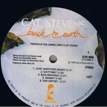 LP Cat Stevens: Back To Earth 648738