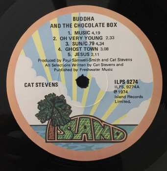 LP Cat Stevens: Buddha And The Chocolate Box 650506