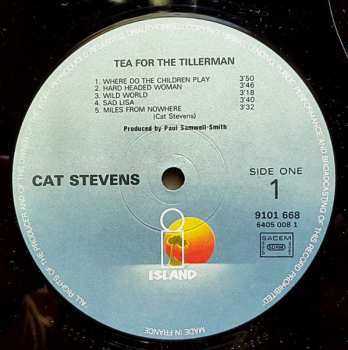 LP Cat Stevens: Tea For The Tillerman 641630