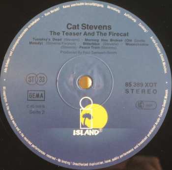 LP Cat Stevens: Teaser And The Firecat 646867