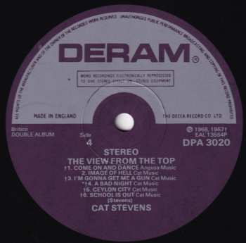 2LP Cat Stevens: The View From The Top 651682