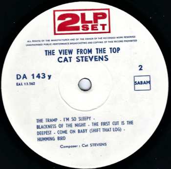 2LP Cat Stevens: The View From The Top 655216