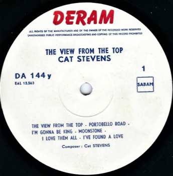 2LP Cat Stevens: The View From The Top 655216