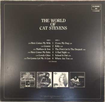 LP Cat Stevens: The World Of Cat Stevens 651155