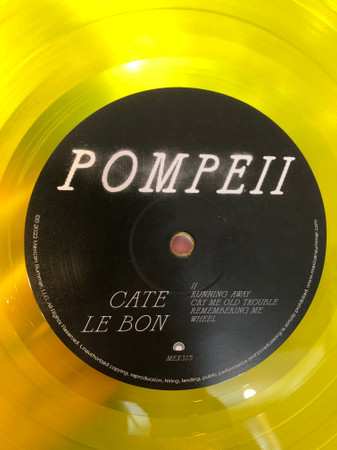 LP Cate Le Bon: Pompeii CLR 492898