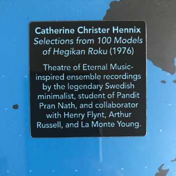 2LP Catherine Christer Hennix: The Deontic Miracle: Selections From 100 Models Of Hegikan Roku 57979