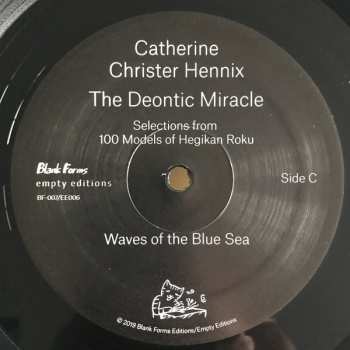 2LP Catherine Christer Hennix: The Deontic Miracle: Selections From 100 Models Of Hegikan Roku 57979