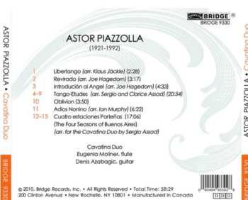 CD Astor Piazzolla: Cavatina Duo Plays Astor Piazzolla 448714