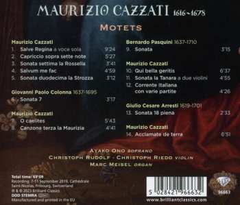 CD Maurizio Cazzati: Motets 496136