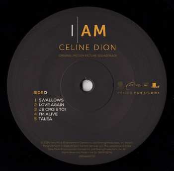 2LP Céline Dion: I Am: Celine Dion (Original Motion Picture Soundtrack) 606152