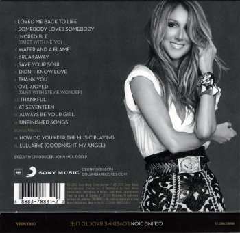 CD Céline Dion: Loved Me Back To Life DLX 22143