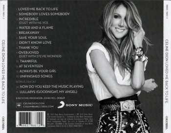 CD Céline Dion: Loved Me Back To Life DLX 22143