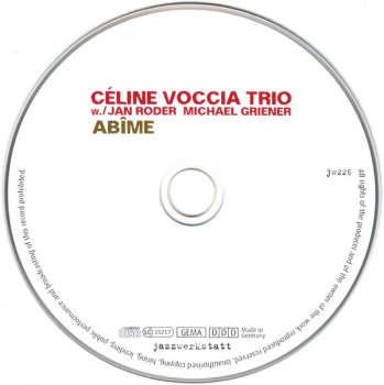 CD Céline Voccia Trio: Abîme 586324