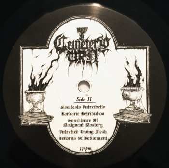 LP Cemetery Urn: Barbaric Retribution 451453