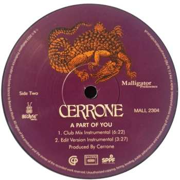 LP Cerrone: A Part Of You LTD 638406